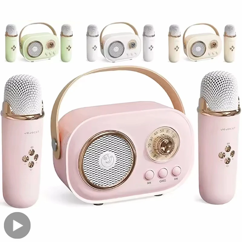 Phone Cases Big W - カラオケワイヤレスポータブル Bluetooth スピーカーマイク付きラジオ FM マシンミニ音楽サウンドボックス Caixa