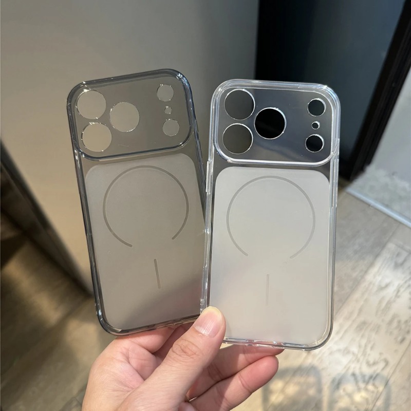 Transparent Thin Case - 超薄型クリアソフトフォンケース iPhone 17 16 15 14
