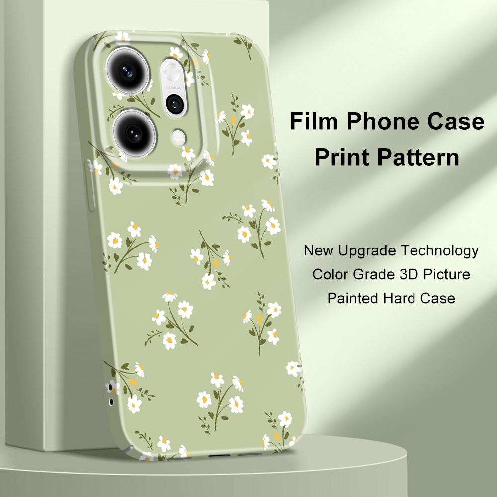 Phone Cases Hard - 素敵な花柄のOPPO Reno 14 14F 13 13F