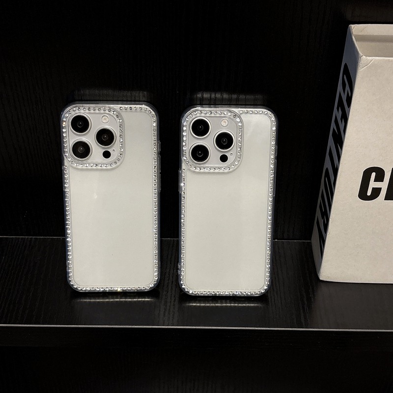 Phone Cases Loopy - グリッターブリンブリンダイヤモンドクリア電話ケース Motorola Moto Edge 60 Stylus