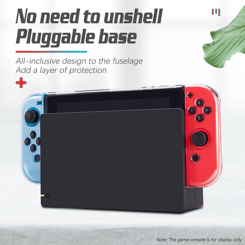 Nintendo Switchに適した高透明PC保護ケースゲ - Transparent Thin Case のレビューと価格