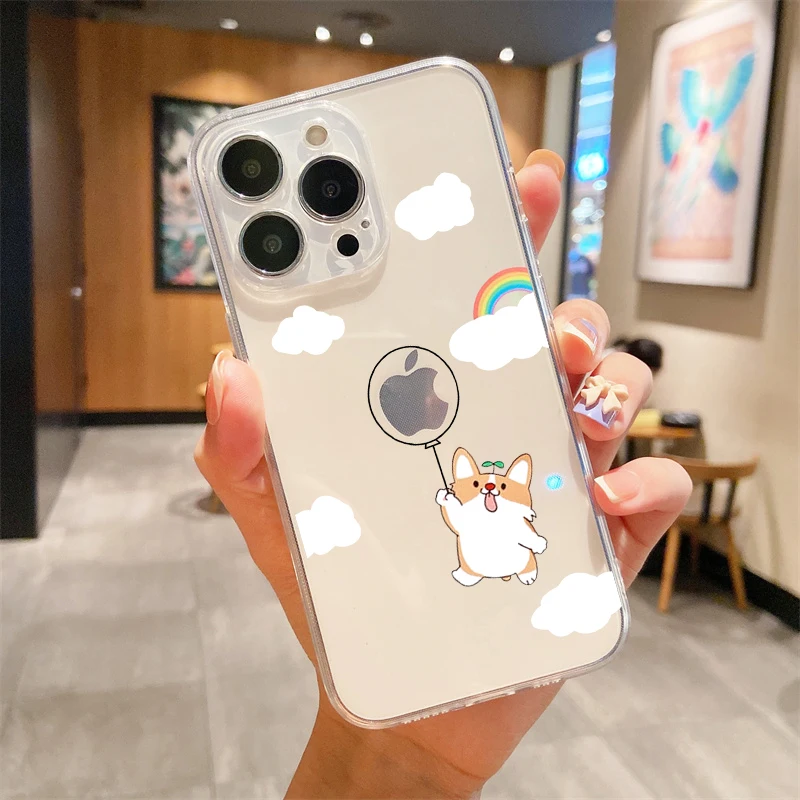 面白い漫画風コーギー犬カップルのスマホケース iPhone  - Phone Cases Quirky のレビューと価格