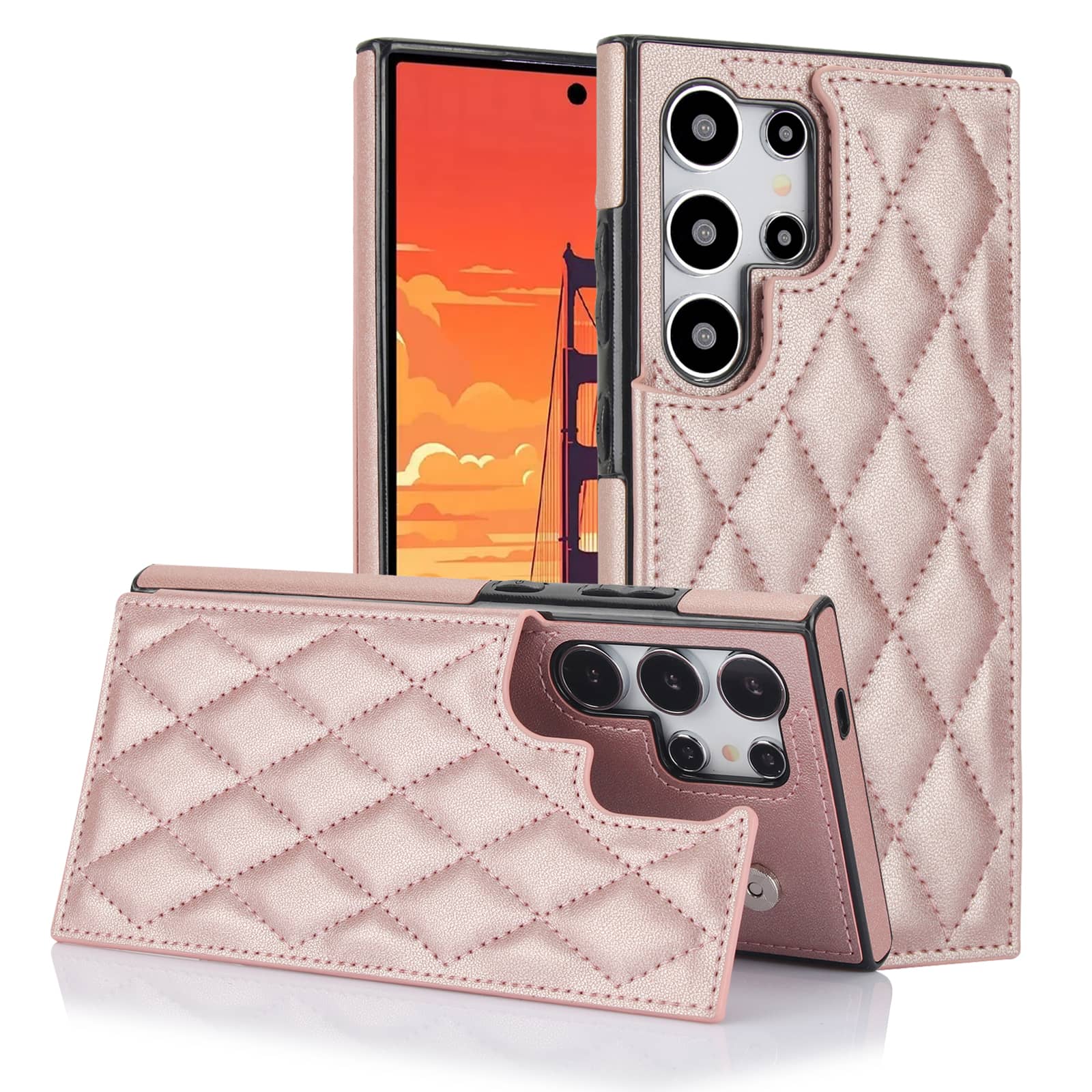 Samsung Galaxy S25 Ultra/S25 P - Leather Folio Wallet Case のレビューと価格