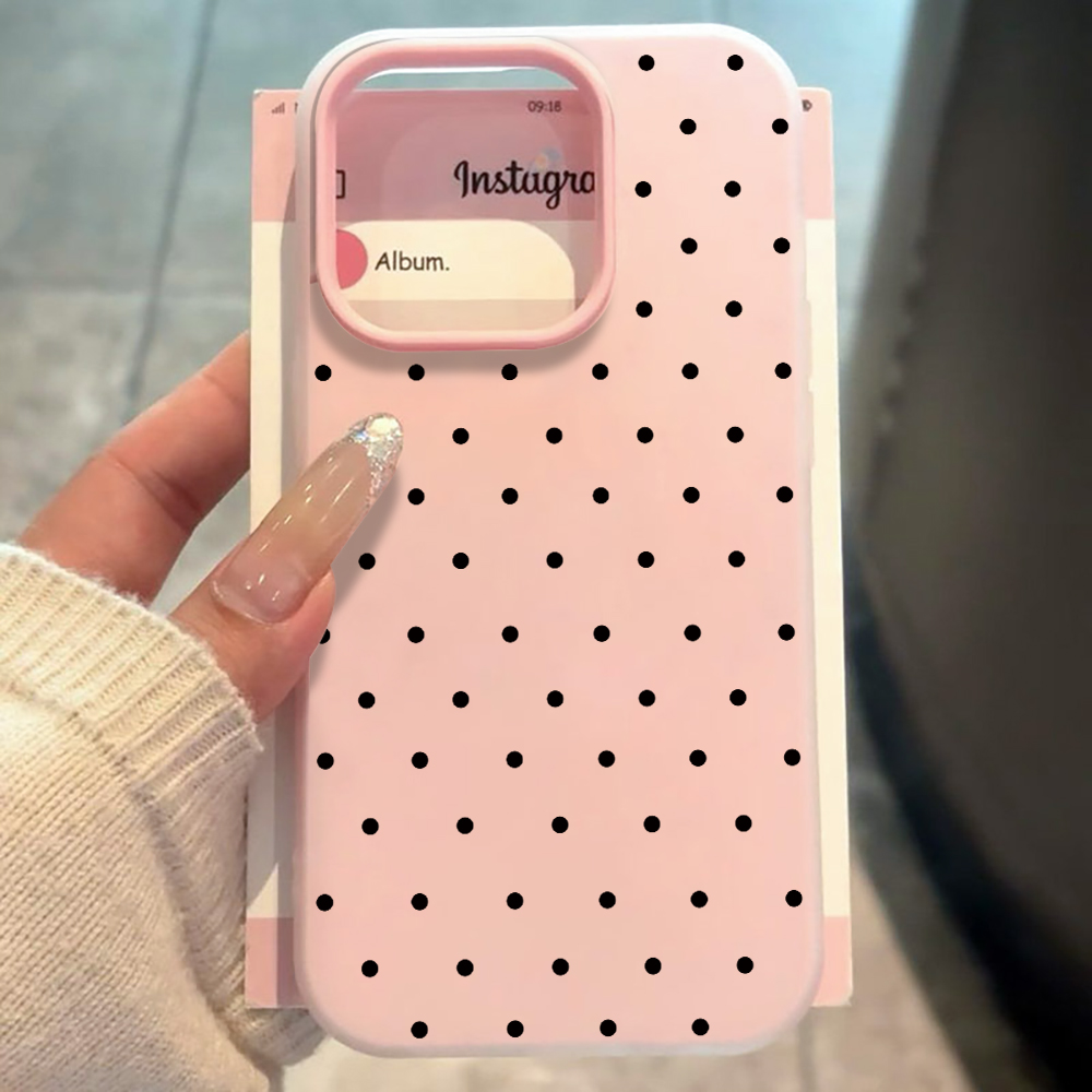 ミニマリストポルカドット防塵ケース サムスンギャラクシーS2 - Phone Cases Samsung S23 のレビューと価格
