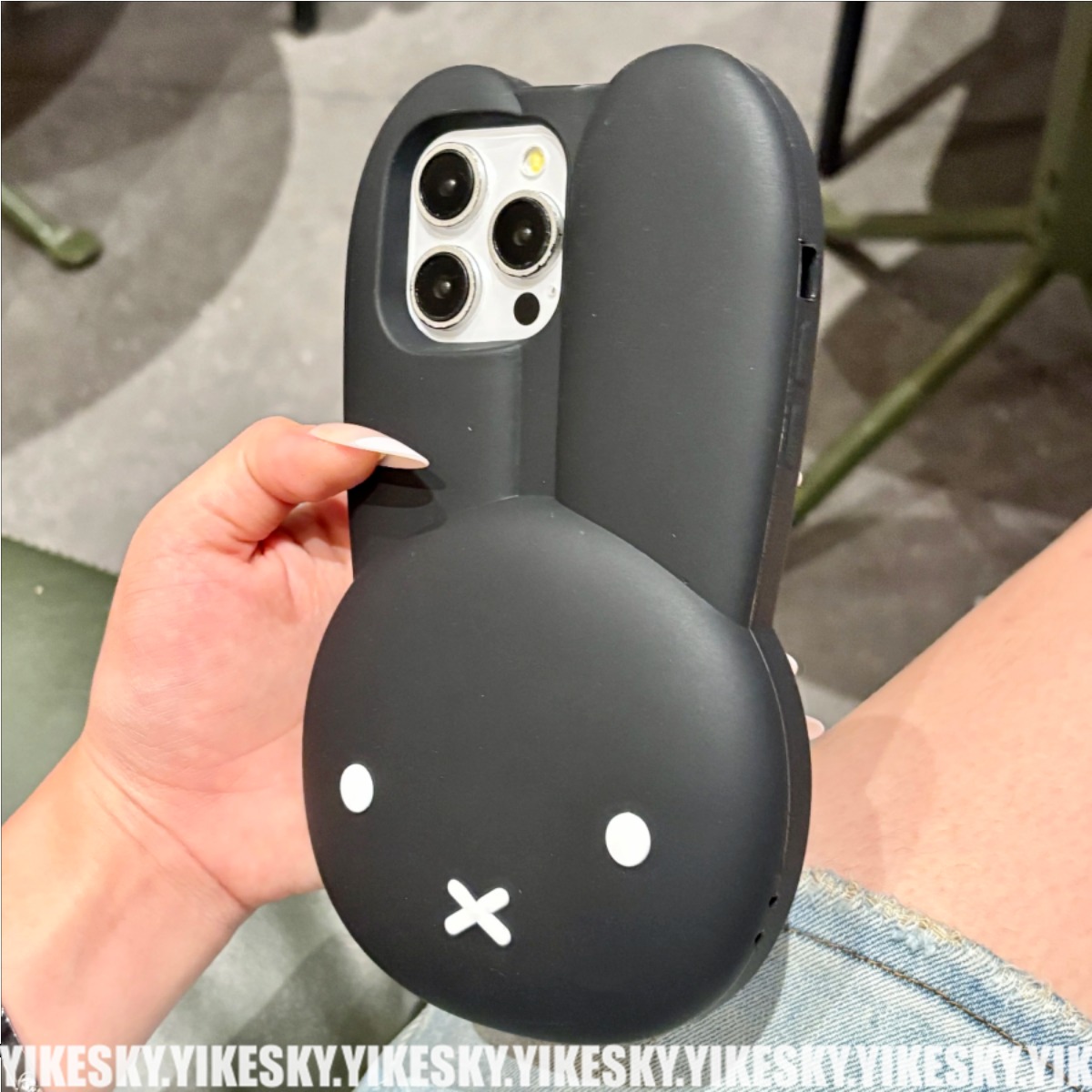 ミッフィーウサギ黒シリコン電話ケース漫画大きな耳ミッフィーア - Phone Cases Big W のレビューと価格
