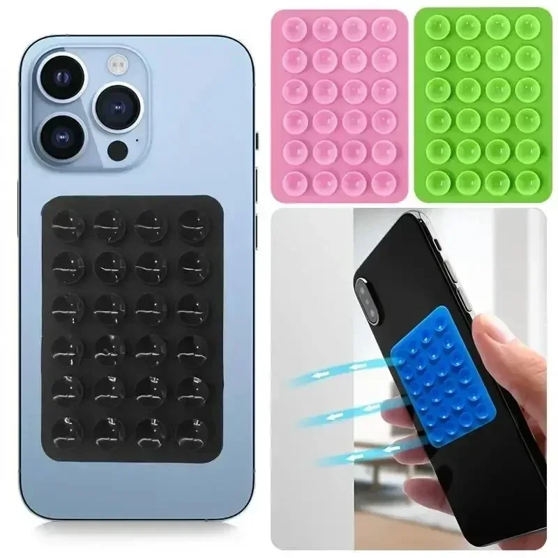 多機能シリコン吸着式スマホホルダーマット 吸盤壁掛けスタンド - Phone Cases Case のレビューと価格