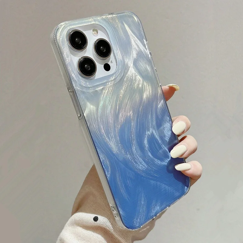 グリッターグラデーションブルー星空柄スマホケース サムスンギ - Phone Cases Hard のレビューと価格