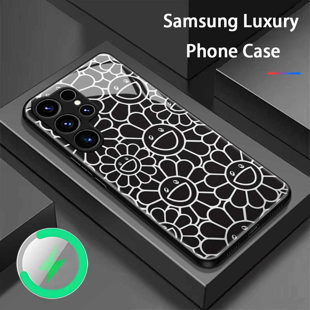 ひまわり日本絵画M-村上隆風スマホケース サムスンS26 S - Phone Cases Samsung S23 のレビューと価格