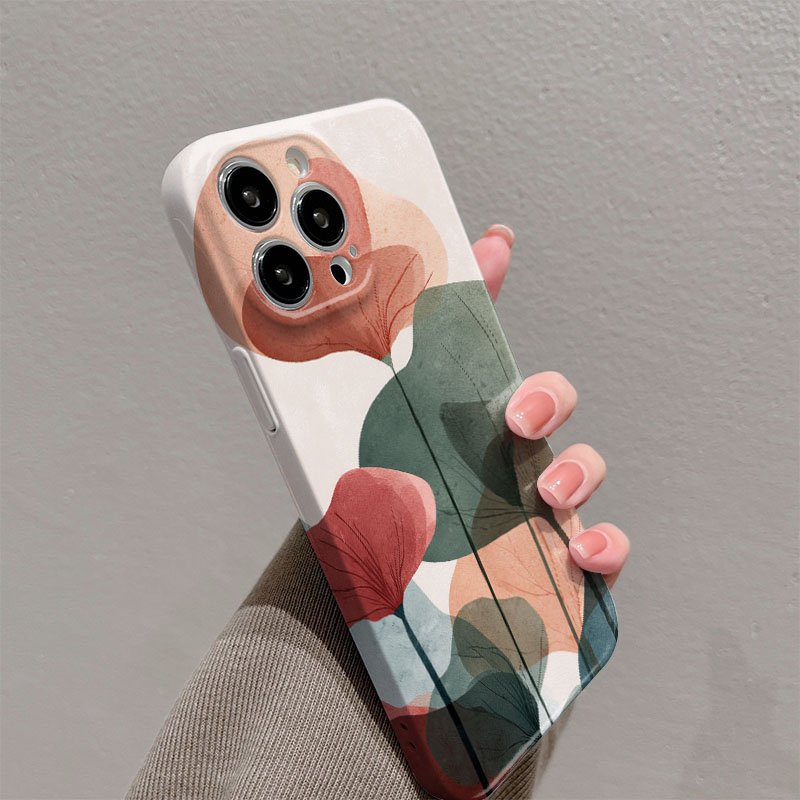自然の芸術 葉っぱ柄ケース iPhone 17 16 15  - Phone Cases Hard のレビューと価格