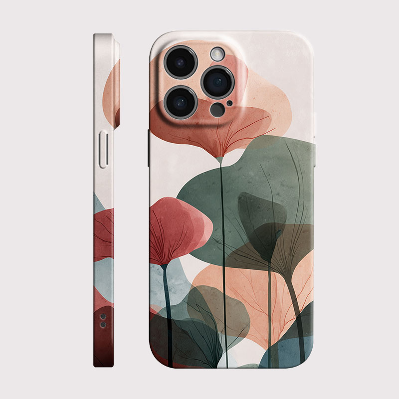 自然の芸術 葉っぱ柄ケース iPhone 17 16 15  - Phone Cases Hard のレビューと価格