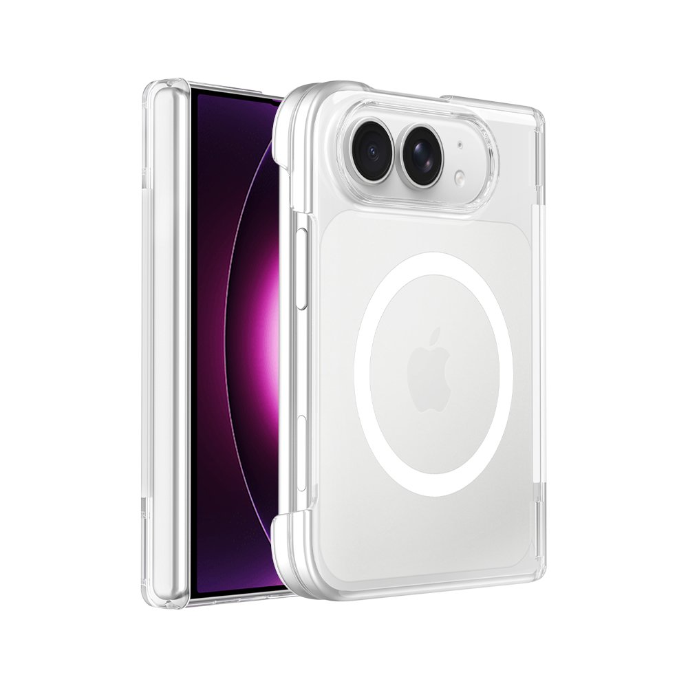 iPhone 18用透明マグネット式携帯ケース 超薄型クリア - Transparent Thin Case のレビューと価格