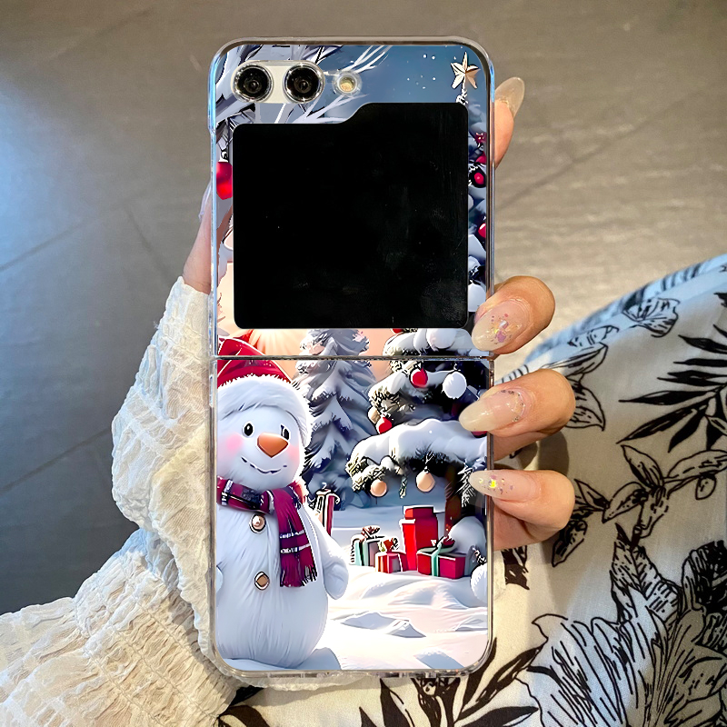 クリスマススノーマンエルク柄スマホケース サムスンギャラクシ - Phone Cases Z Fold 4 のレビューと価格