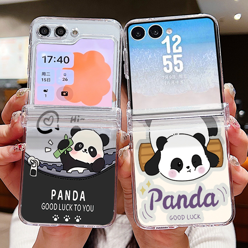 かわいいパンダ柄のスマホケース、Samsung Galaxy - Phone Cases Z Fold 4 のレビューと価格