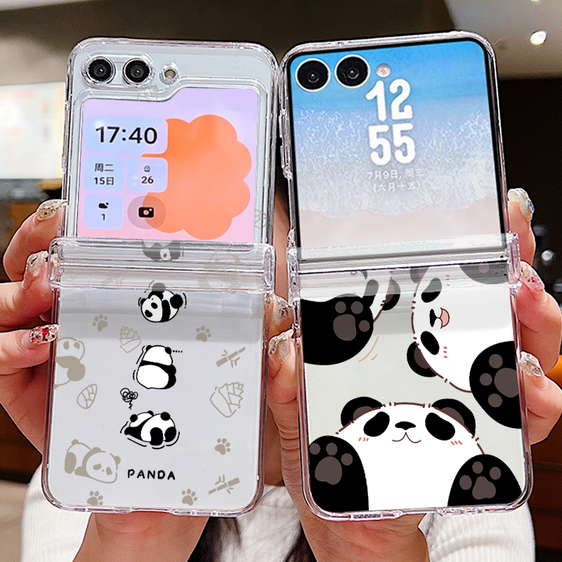 かわいいパンダ柄のスマホケース、Samsung Galaxy - Phone Cases Z Fold 4 のレビューと価格