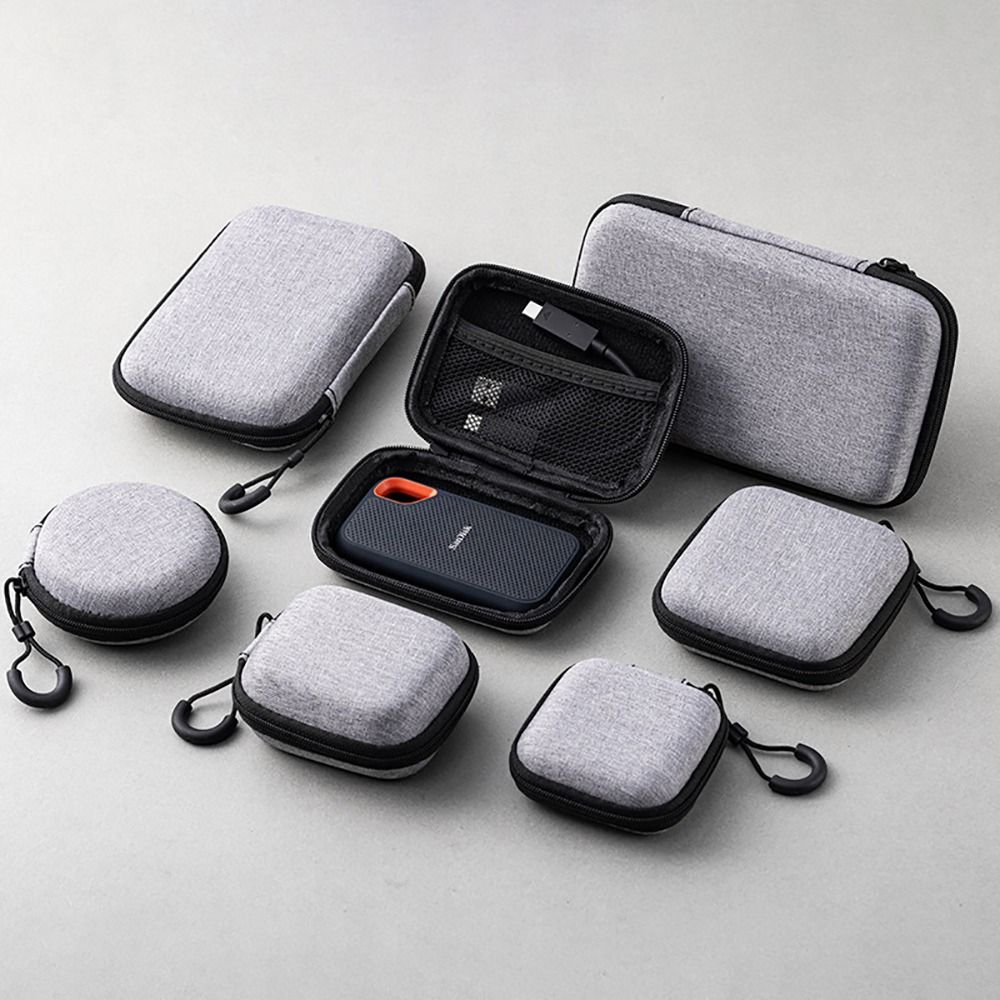 1個入りイヤホン/携帯電話/充電ケーブル用EVA収納バッグ、 - Phone Cases Case のレビューと価格