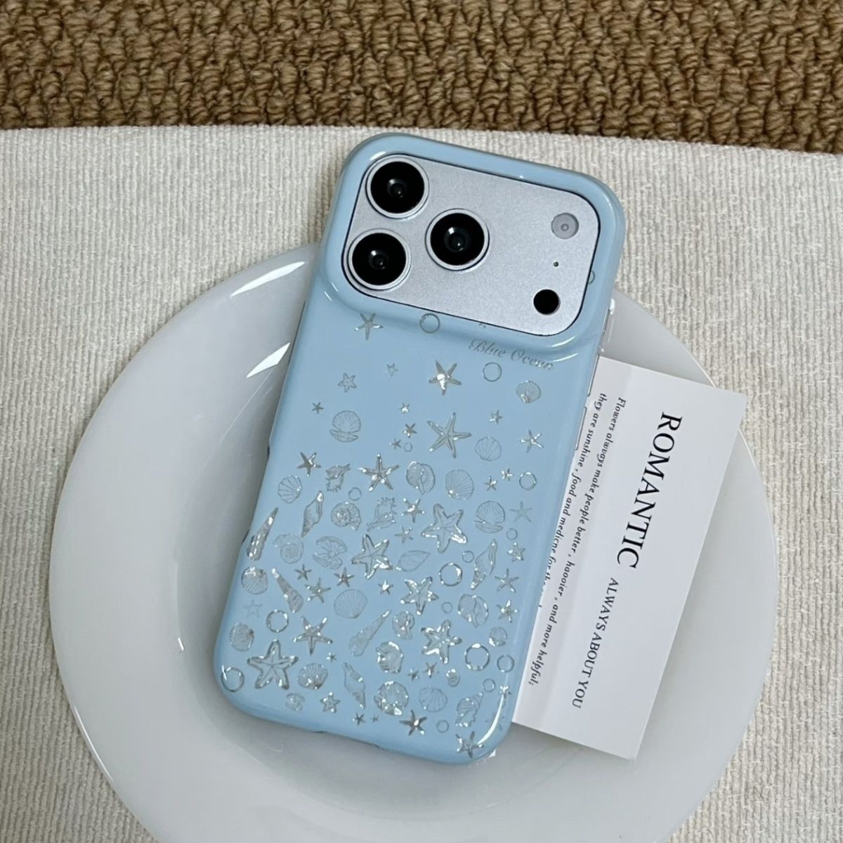 韓国風ミントカラーの英語クロスエンジェルウィングスiPhon - Phone Cases Korea のレビューと価格