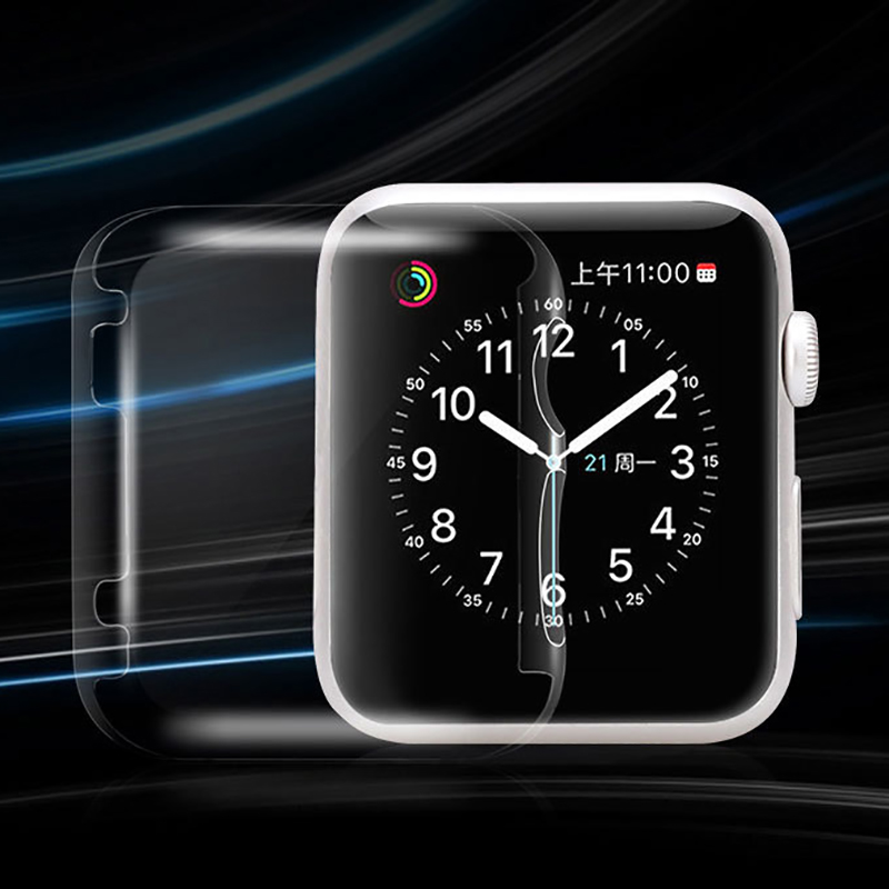 Apple Watch用の超薄型ハード保護ケース,透明シェル - Transparent Thin Case のレビューと価格