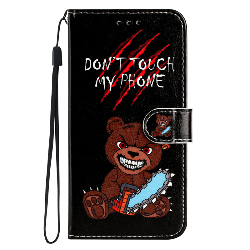ポップファッション漫画塗装パターンレザーフリップウォレットケ - Phone Cases On Shein のレビューと価格
