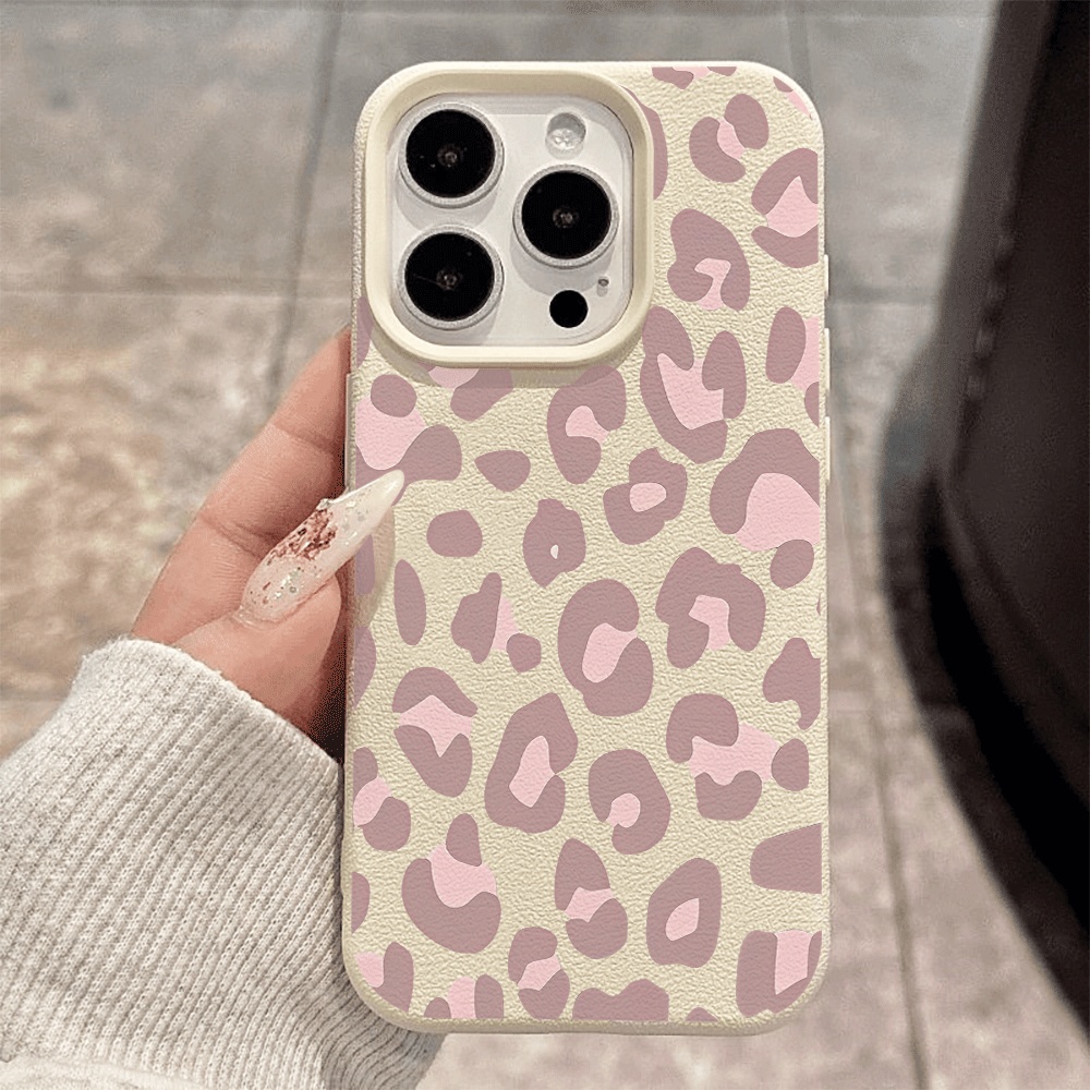 淡い紫のレオパード柄iPhoneケース iPhone 17  - Phone Cases Purple のレビューと価格