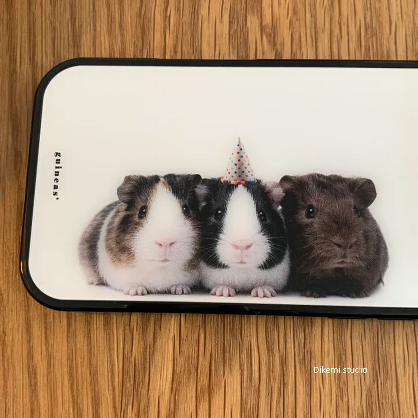 韓国の可愛い三匹のモルモット柄iPhoneケース iPhon - Phone Cases Korea のレビューと価格