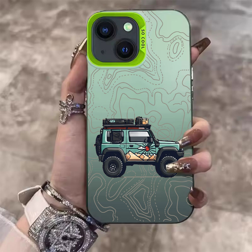 シンプルな車柄のスマホケース iPhone 17 Air 1 - Phone Cases Hard のレビューと価格