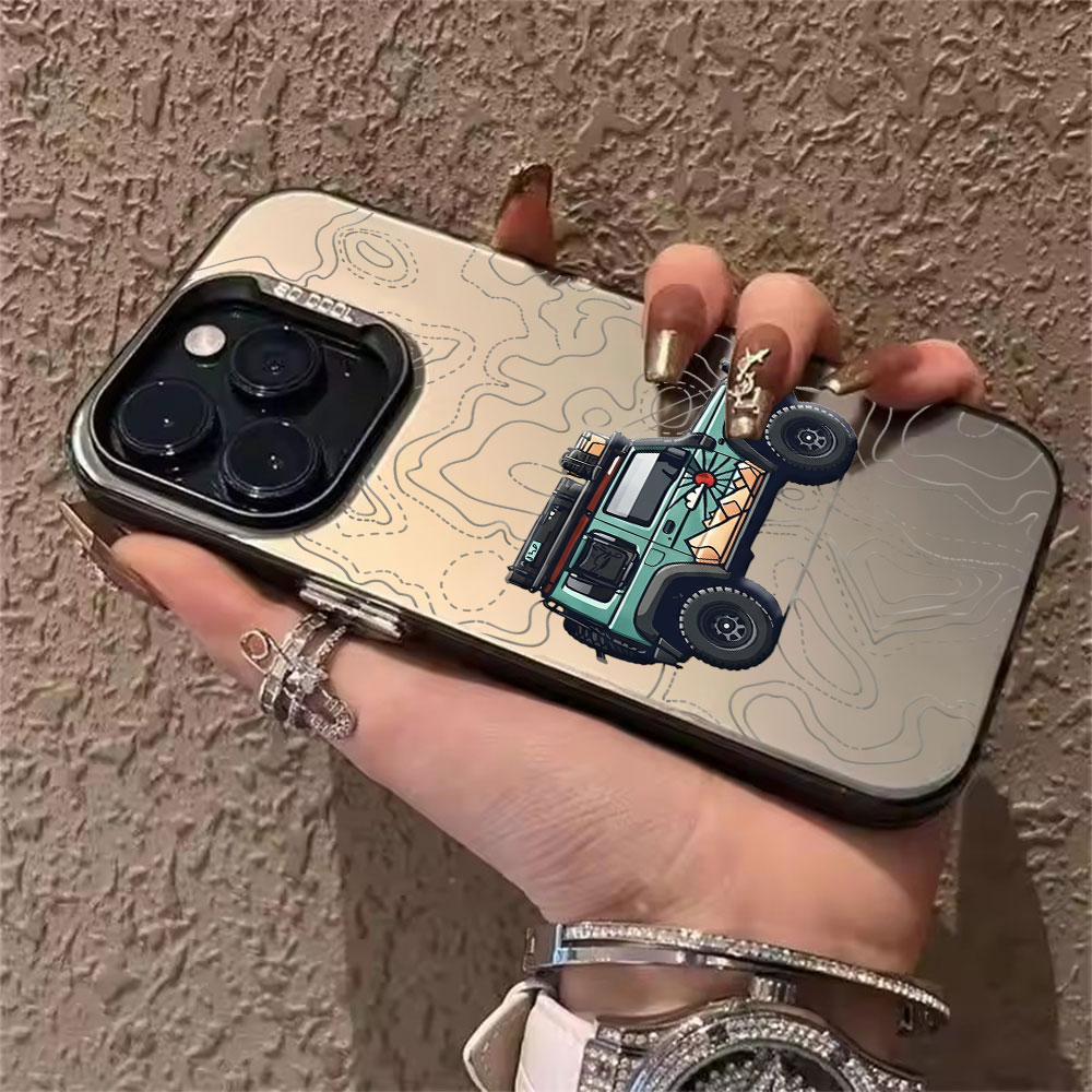 シンプルな車柄のスマホケース iPhone 17 Air 1 - Phone Cases Hard のレビューと価格