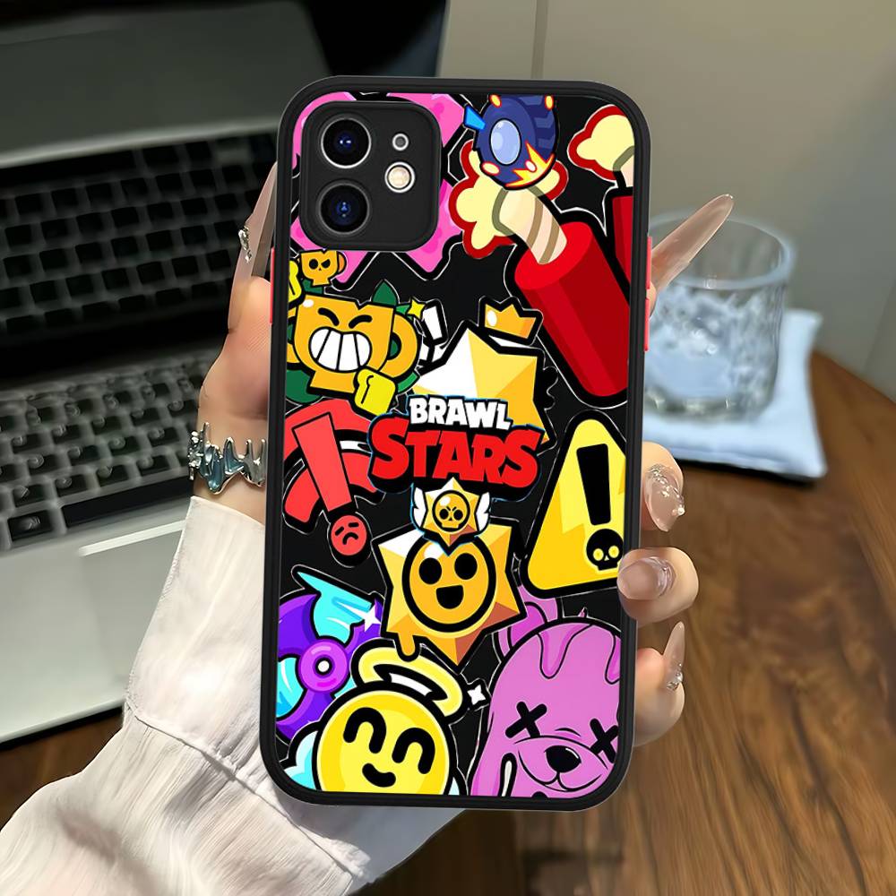 面白いB-Brawl Games S-Starsアニメシリコ - Phone Cases Quirky のレビューと価格
