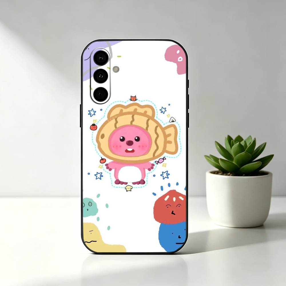 c-Cute L-Loopys ギフト電話ケース ブラック  - Phone Cases Loopy のレビューと価格