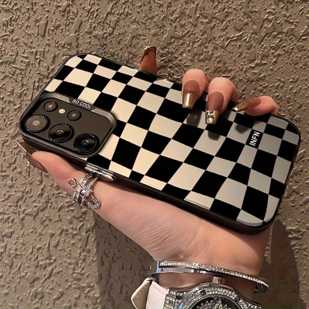 チェッカーボード柄スマホケース Samsung Galaxy - Phone Cases Hard のレビューと価格