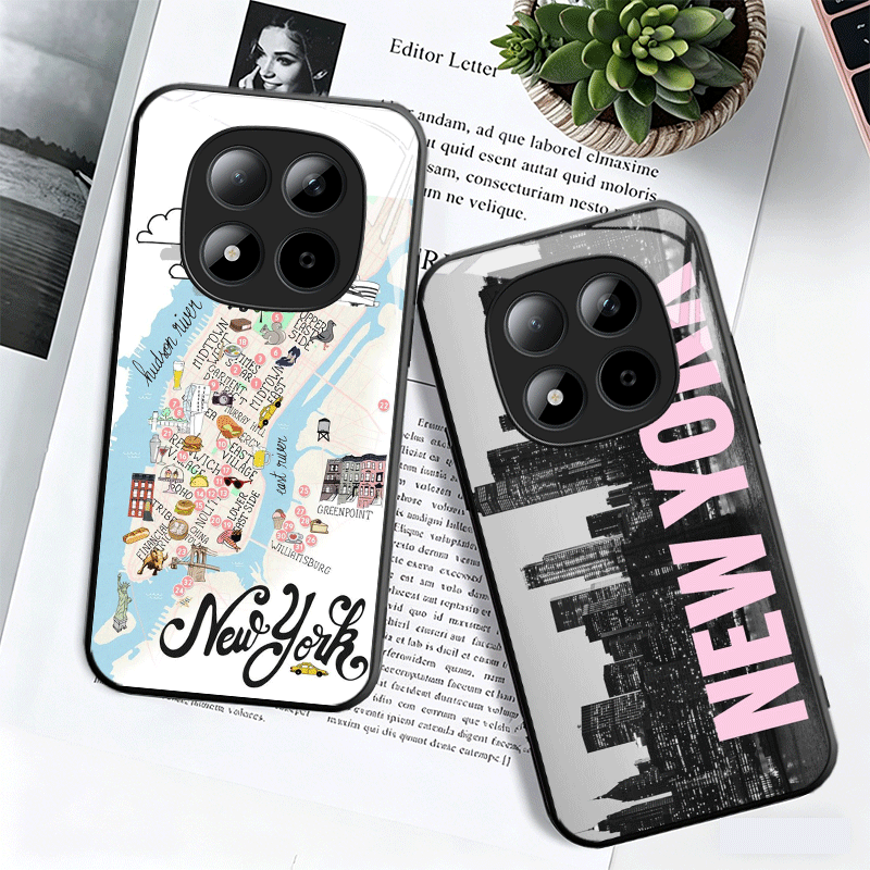 ニューヨークシティ ガラス製スマホケース Xiaomi Re - Phone Cases Nyc のレビューと価格