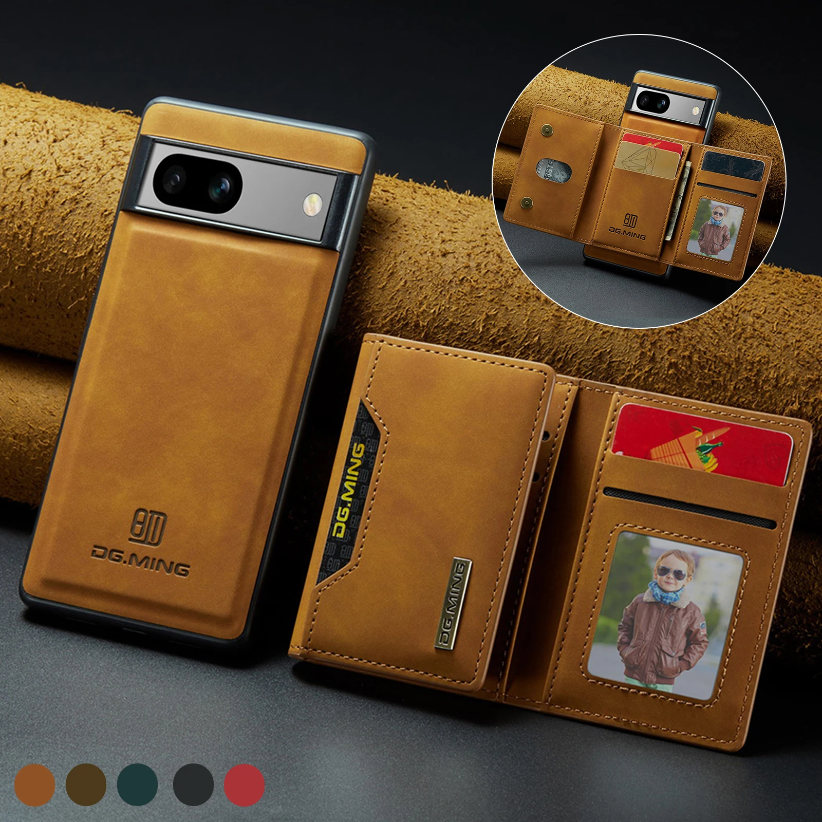 Google Pixel 9 Pro XL 7A 8 7 P - Leather Folio Wallet Case のレビューと価格