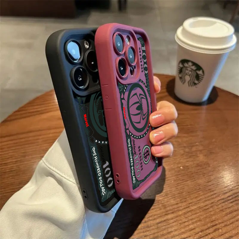 面白いマーベル風ドル柄ケース Samsung Galaxy  - Phone Cases Funny のレビューと価格