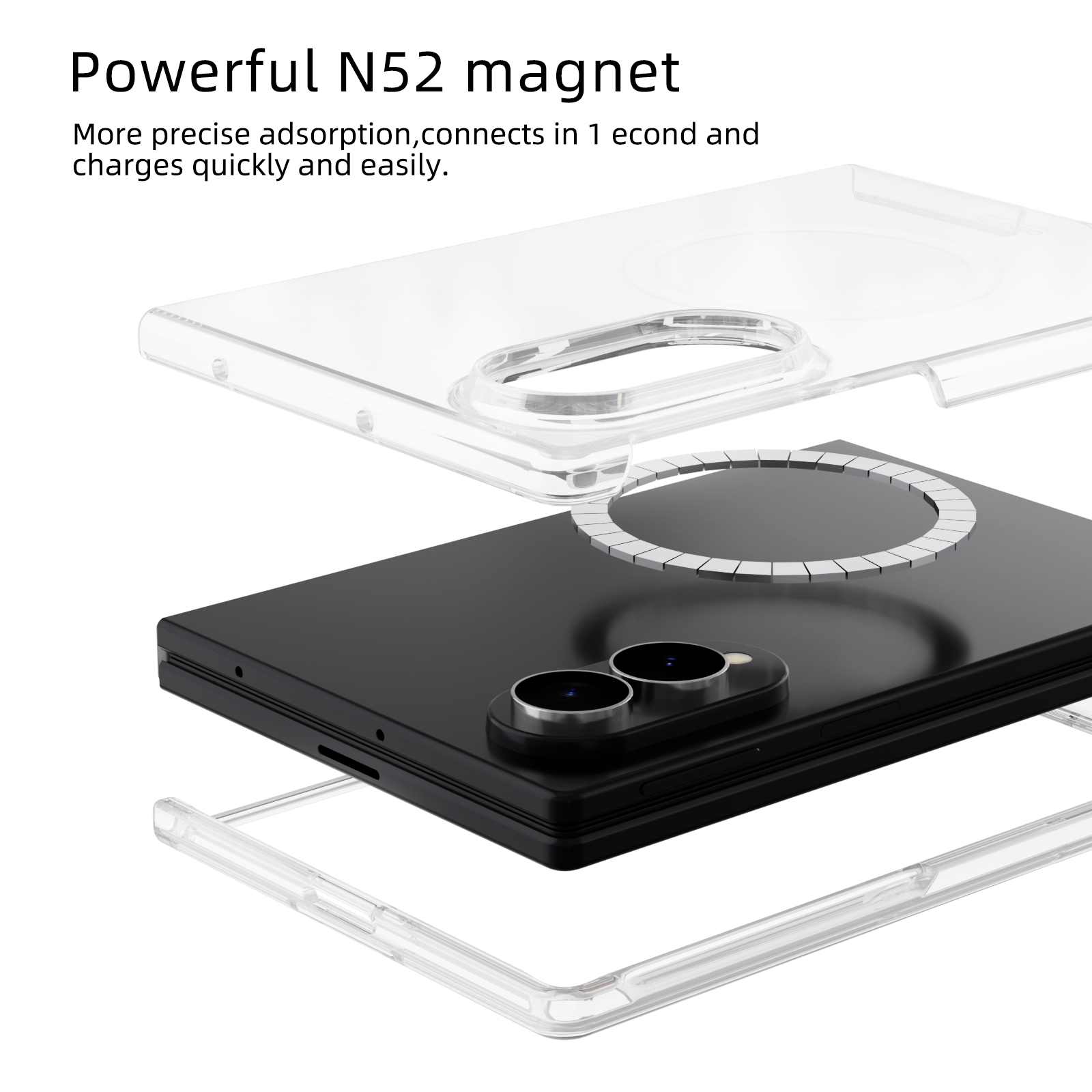 Samsung Galaxy Z Fold 8用 マグネット - Transparent Thin Case のレビューと価格