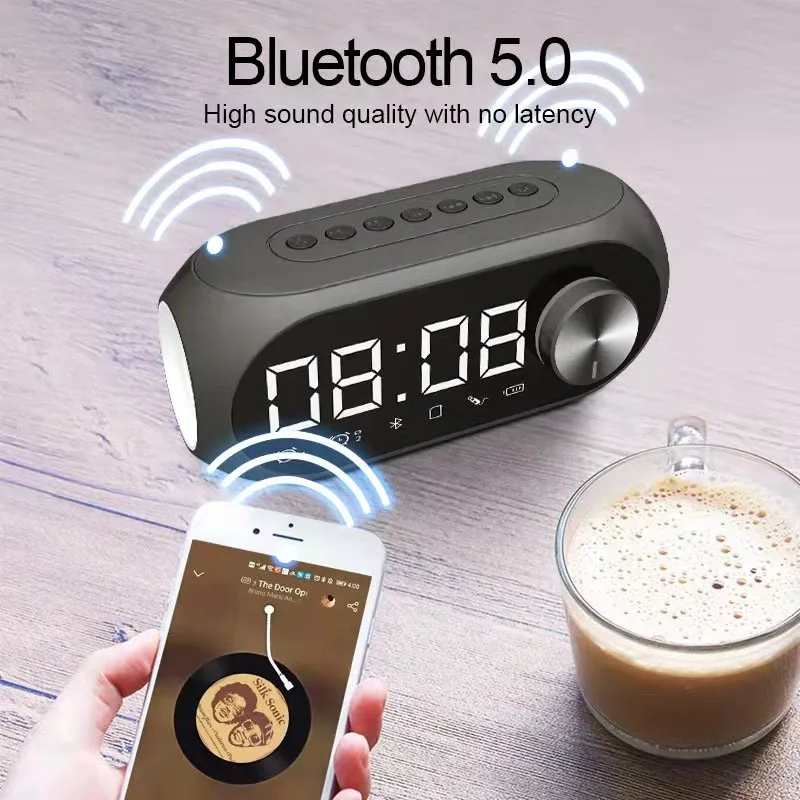 目覚まし時計 ポータブル Bluetooth スピーカー ラ - Phone Cases Big W のレビューと価格