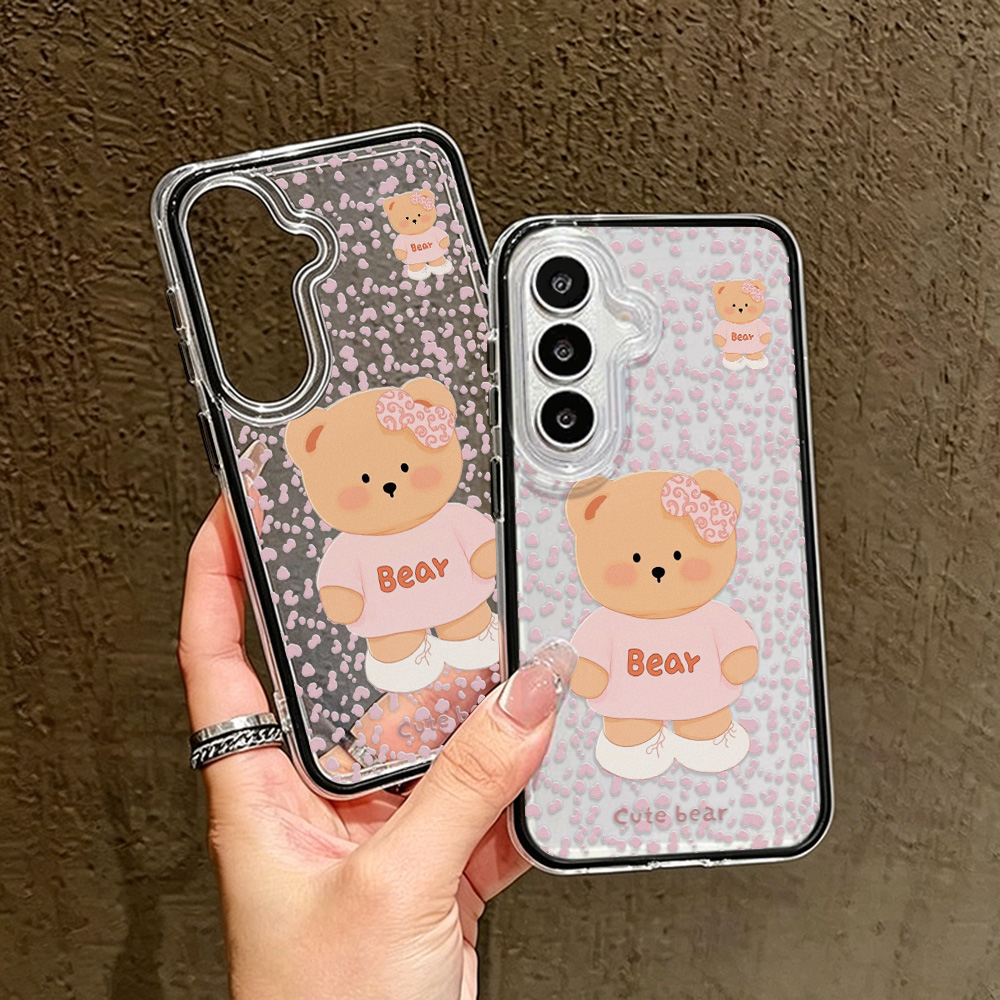 かわいいクマの2-in-1スマホケース、Samsung S2 - Phone Cases Samsung のレビューと価格