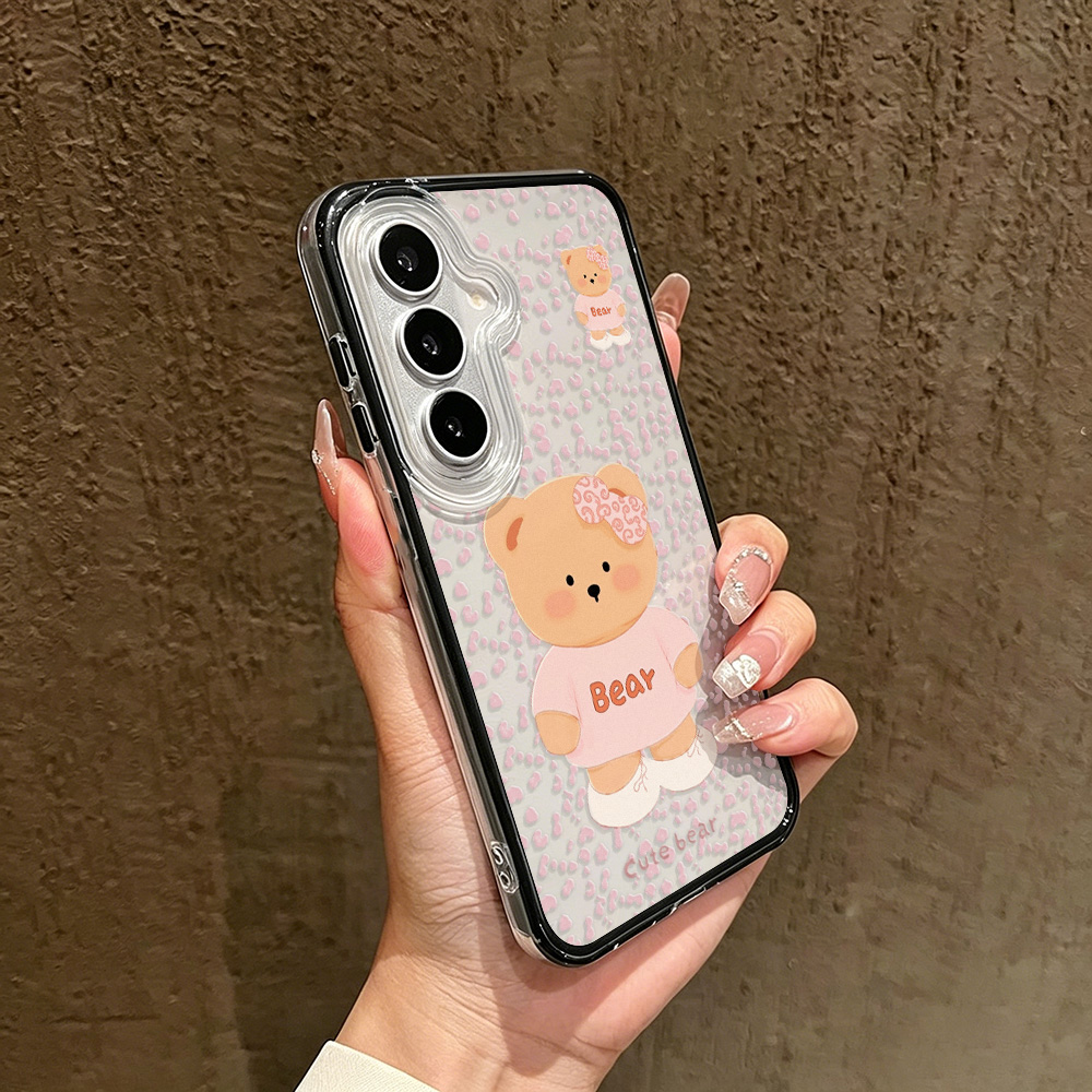 かわいいクマの2-in-1スマホケース、Samsung S2 - Phone Cases Samsung のレビューと価格