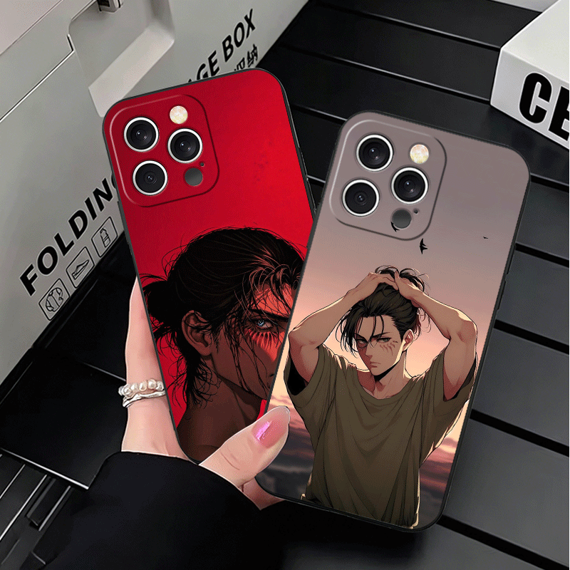 進撃の巨人 エレン・イェーガー ソフトフォンケース iPho - Phone Cases On Shein のレビューと価格