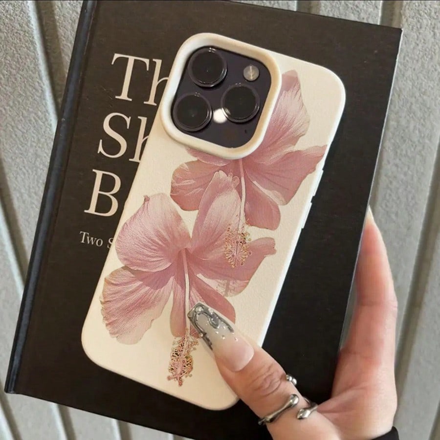 ピンクハイビスカス エレガントで高級感のあるスマホケース i - Phone Cases Drop Proof のレビューと価格