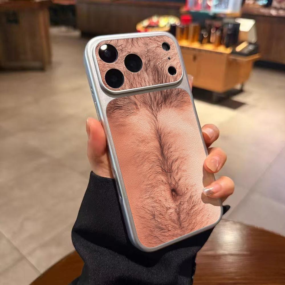 毛深い胸を持つ面白いハロウィンコスチュームお父さん風スマホケ - Phone Cases Funny のレビューと価格