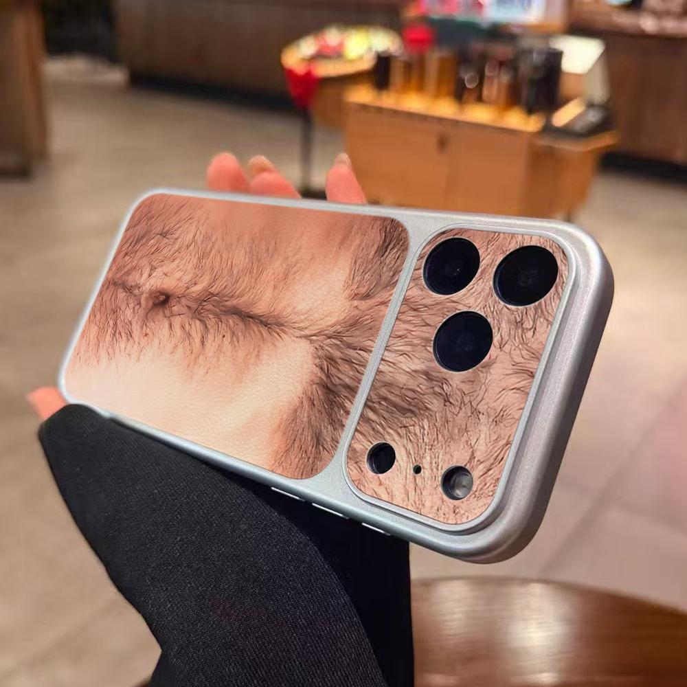 毛深い胸を持つ面白いハロウィンコスチュームお父さん風スマホケ - Phone Cases Funny のレビューと価格
