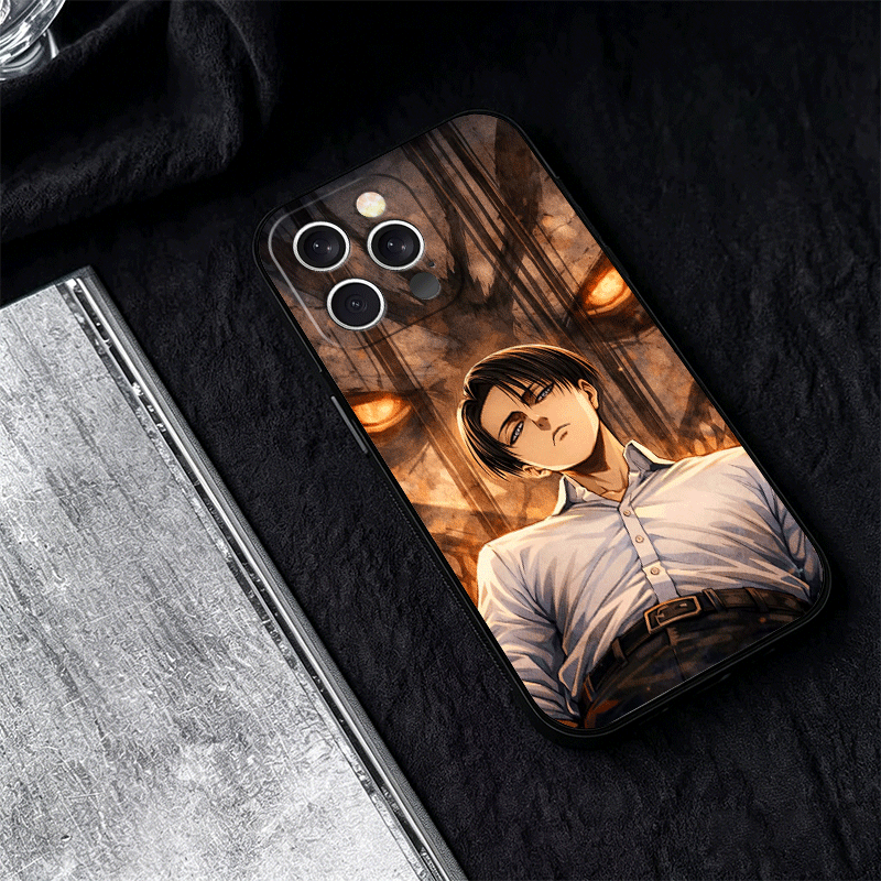 進撃の巨人 リヴァイ スマホケースカバー iPhone 11 - Phone Cases On Shein のレビューと価格
