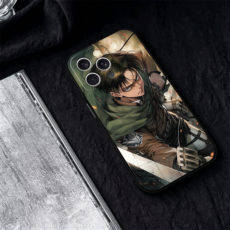 進撃の巨人 リヴァイ スマホケースカバー iPhone 11 - Phone Cases On Shein のレビューと価格