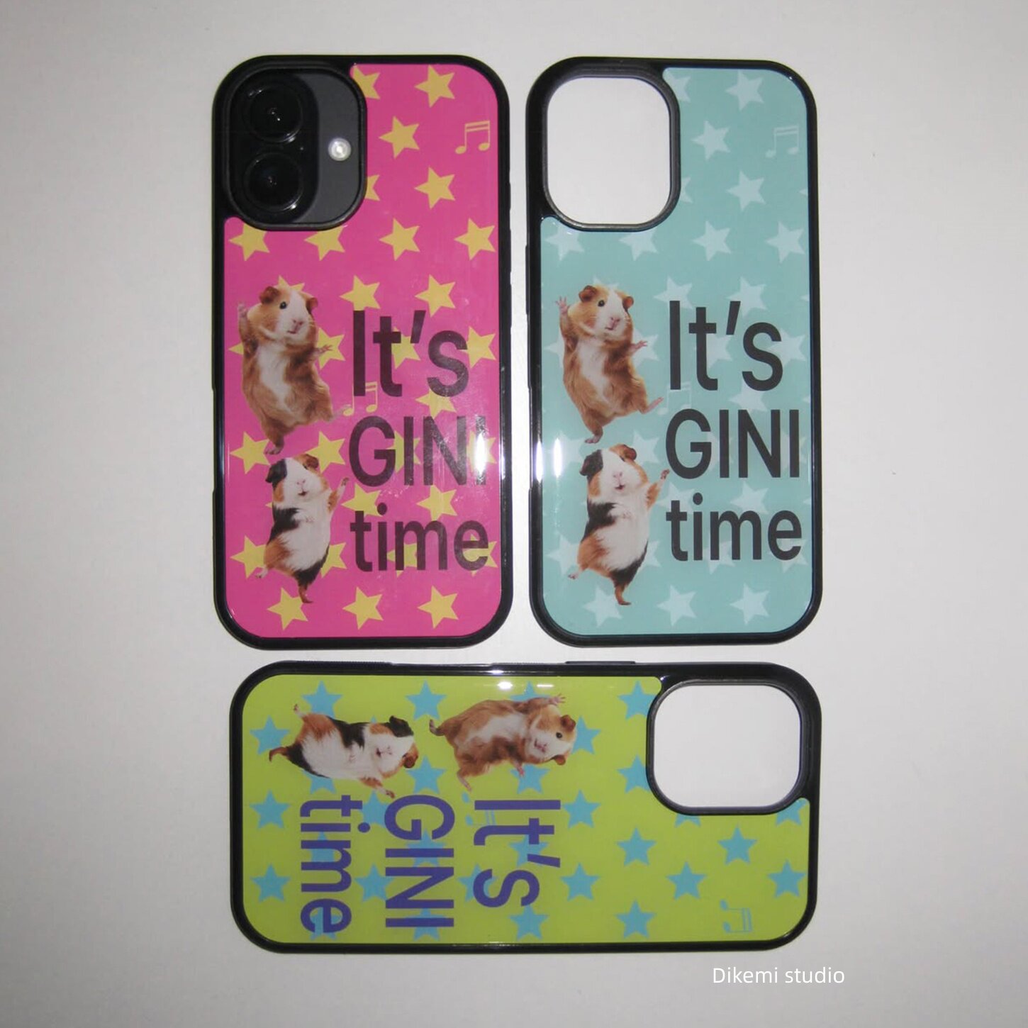 韓国ヴィンテージ風モルモット星柄マット仕上げスマホケース i - Phone Cases Korea のレビューと価格